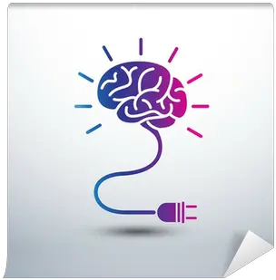 Creative Brain Idea Concept With Light Language Png Brain Lightbulb Icon