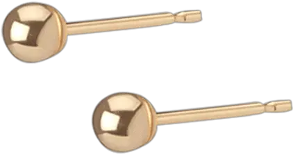 Gold Ball Studs Wood Png Gold Ball Png