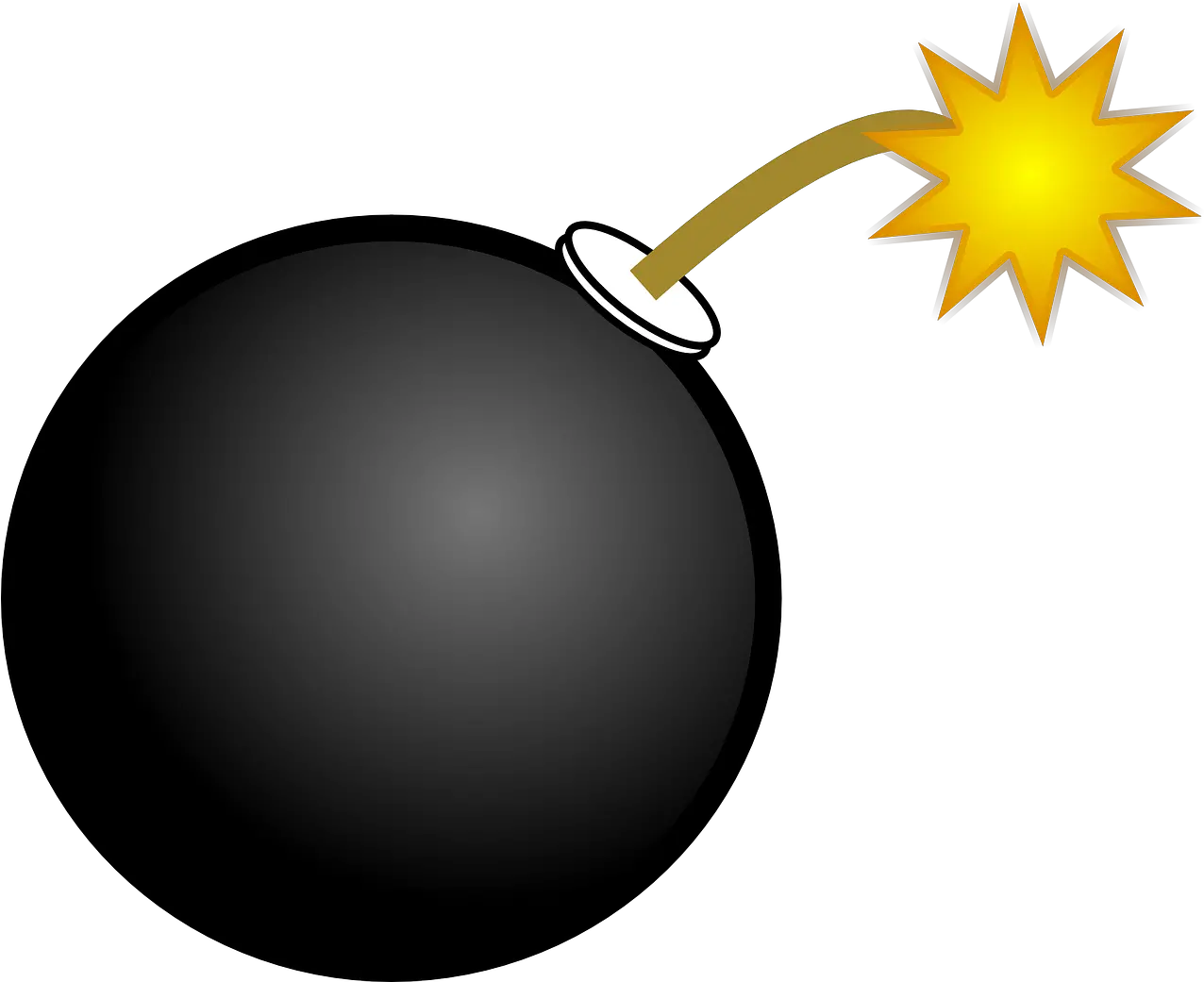 Bomb Fuse Explosive Mine Grenade Bomb Transparent Background Png Grenade Transparent Background