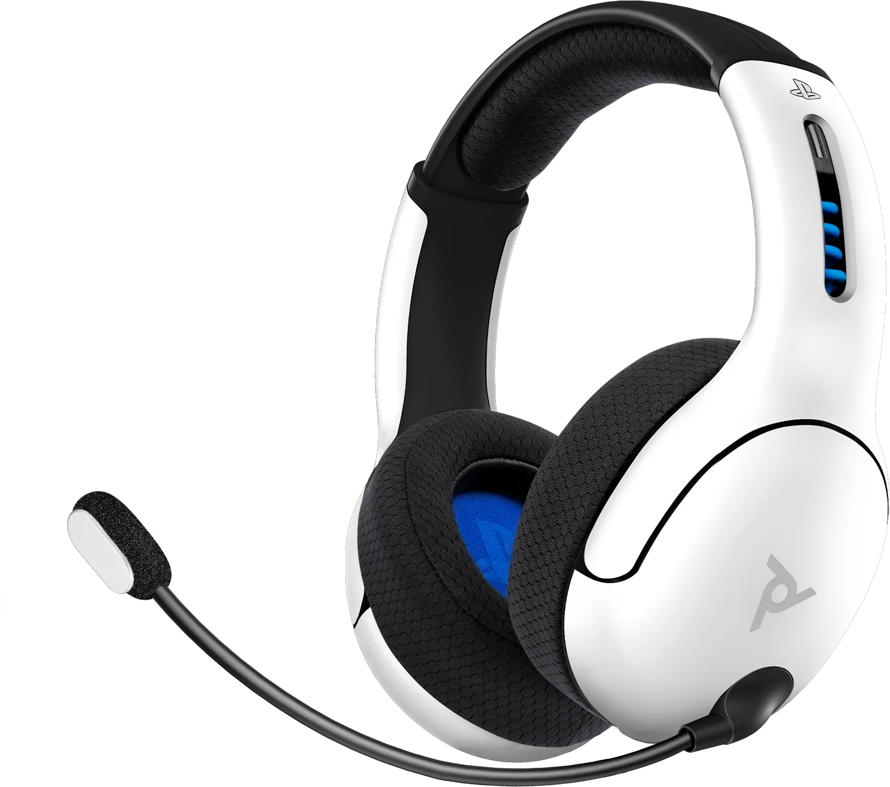 Pdp Gaming Lvl50 Wireless Stereo Headset For Ps4 White Playstation 4 Gamestop Lvl 50 Wireless Headset Png Connect Jawbone Icon To Ps4