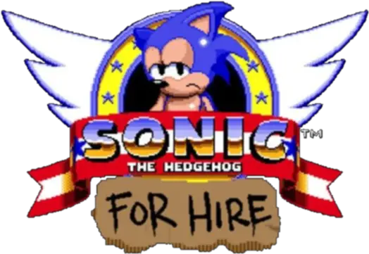 Sonic For Hire Wiki Fandom Sonic The Hedgehog Banner Png Sonic The Hedgehog 1 Logo
