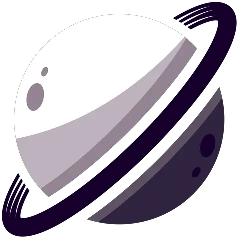 Planet Saturn Logo Dot Png Rings Of Saturn Logo