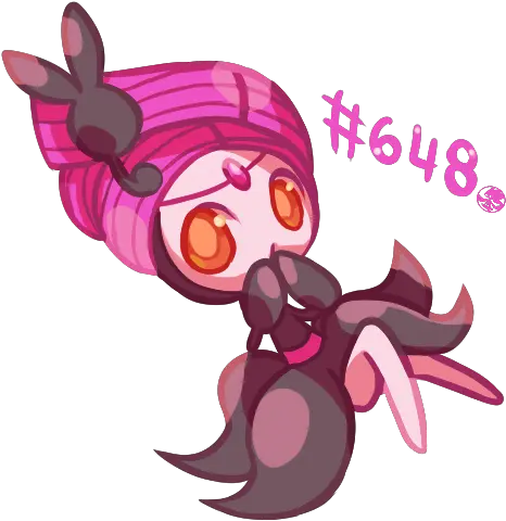 Download Hd Pokemon Shiny Meloetta Shiny Meloetta Pokemon Kawaii Png Shiny Eyes Png