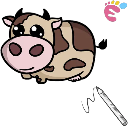 How To Draw A Cow Easy To Do Everything Things To Draw Easy Cows Png Cute Cow Icon