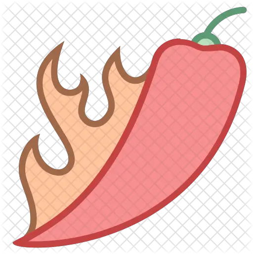 Chili Pepper Icon Of Colored Outline Ecas Estacion De Cria De Animales Silvestres Png Chili Pepper Logo