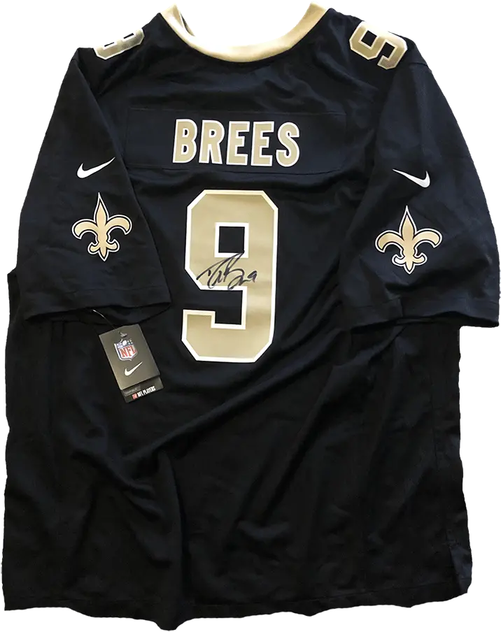 Waitr Drew Brees Jersey Framed Png Drew Brees Png