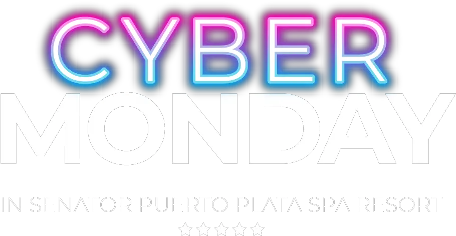 Cyber Monday 2019 En Resort De Puerto Plata Color Gradient Png Cyber Monday Png