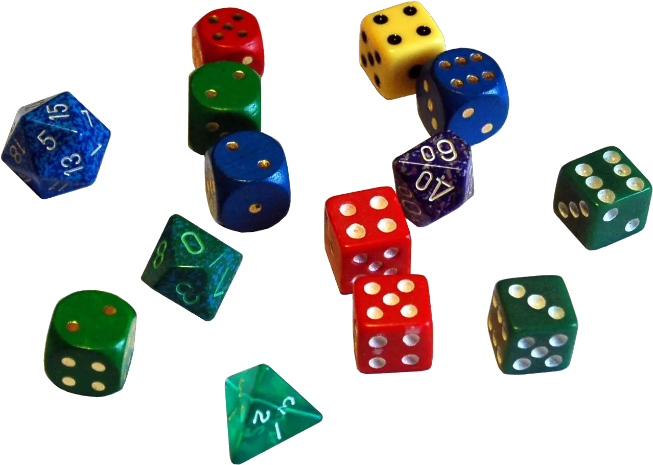 Dices Dados Rpg Png Dice Transparent Background