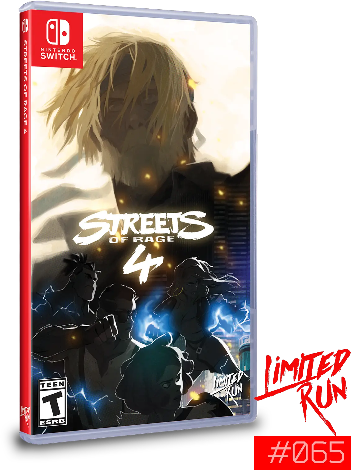 Switch Limited Run 65 Streets Of Rage 4 Preorder Streets Of Rage 4 Limited Run Games Png Rage Transparent