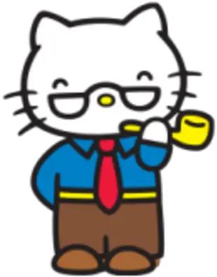 Papa Hello Kitty Wiki Fandom Hello Kitty Quiz Logo Png Hello Kitty Png