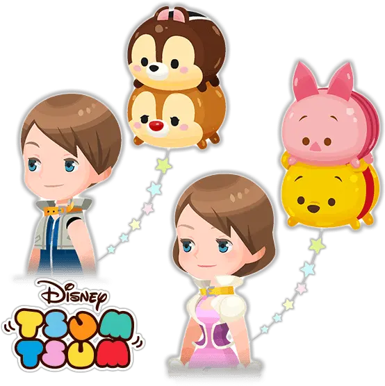 Disneyu0027s Tsum Tsumu0027s And Kingdom Hearts Cross Over For A Tsum Tsum Vector Free Download Png Kingdom Hearts 2.8 Logo