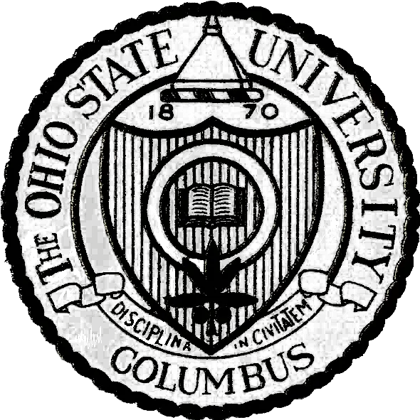 The Ohio State University Logopedia Fandom Black And White Ohio State Logo Png Osu Png