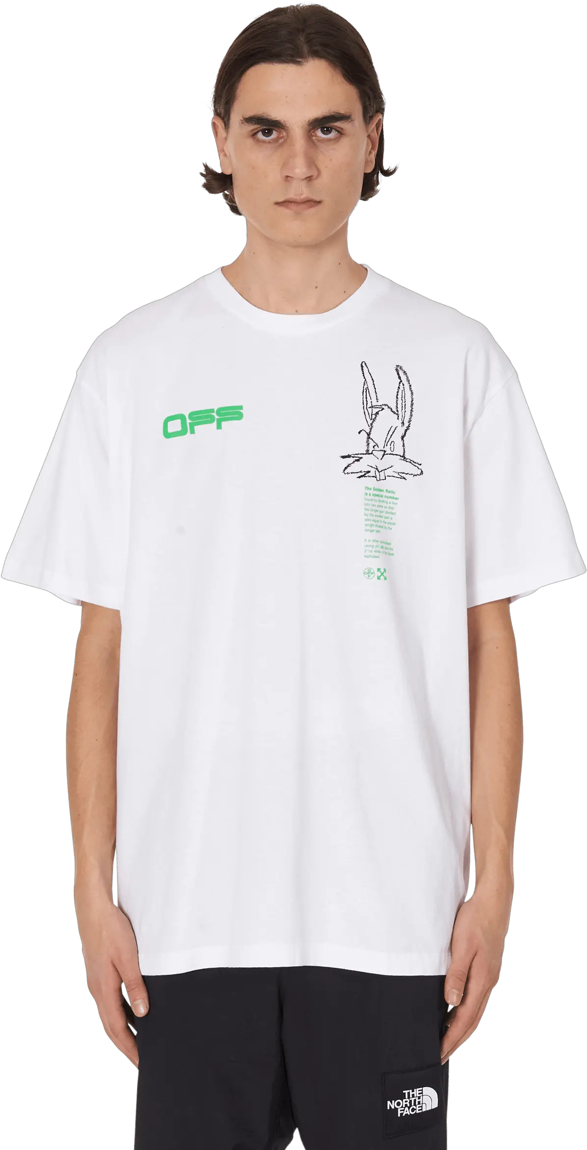 Harry The Bunny Over T Shirt Off White Harry The Bunny T Shirt Png Off White Logo Png