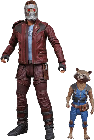 Marvel Guardians Of The Galaxy Vol 2 Starlord U0026 Rocket Raccoon 7u201d Figure 2pack Starlord And Rocket Raccoon Png Guardians Of The Galaxy Vol 2 Png
