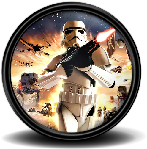 Star Wars Battlefront New 2 Icon Mega Games Pack 39 Agario Star Wars Skin Png Star Wars Battlefront 2 Logo Png