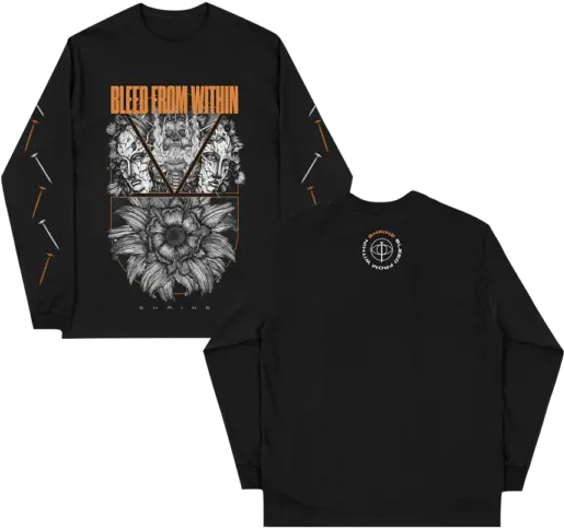 Bleed From Within Preorder The New Album U0027shrineu0027 Long Sleeve Png Icon For Hire Band Merch