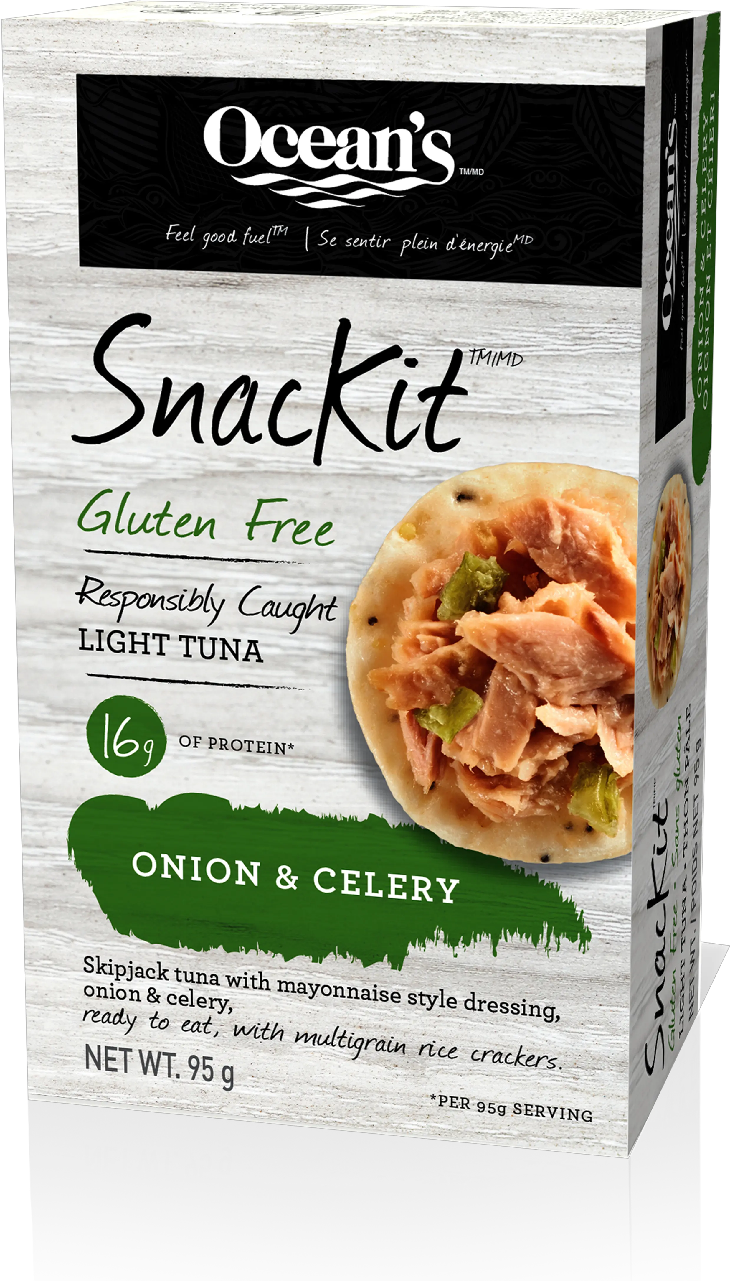 Onion U0026 Celery Tuna Snackit Oceanu0027s Flavoured Snack Tuna Snack Png Celery Png