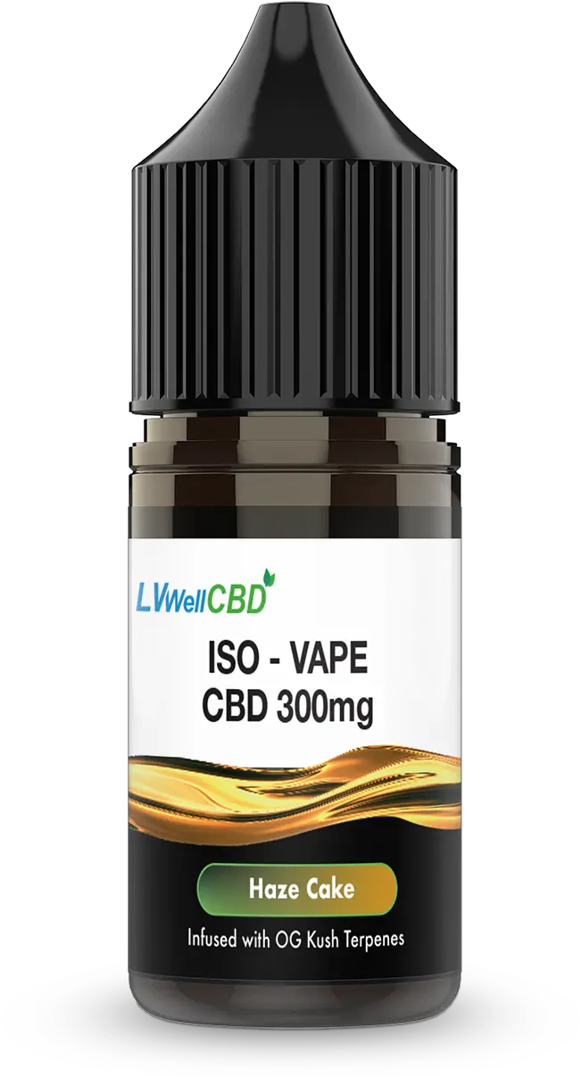 Lvwell Cbd Iso Vape Haze Cake Containing 300mg Cbd Electronic Cigarette Png Haze Png