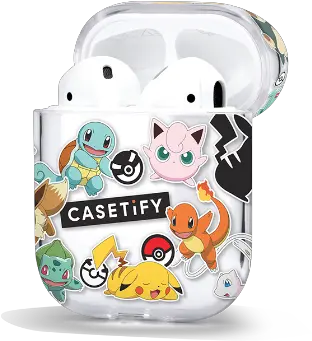 Airpod Case Casetify Pokemon Stickers Airpod Case Png Airpods Transparent