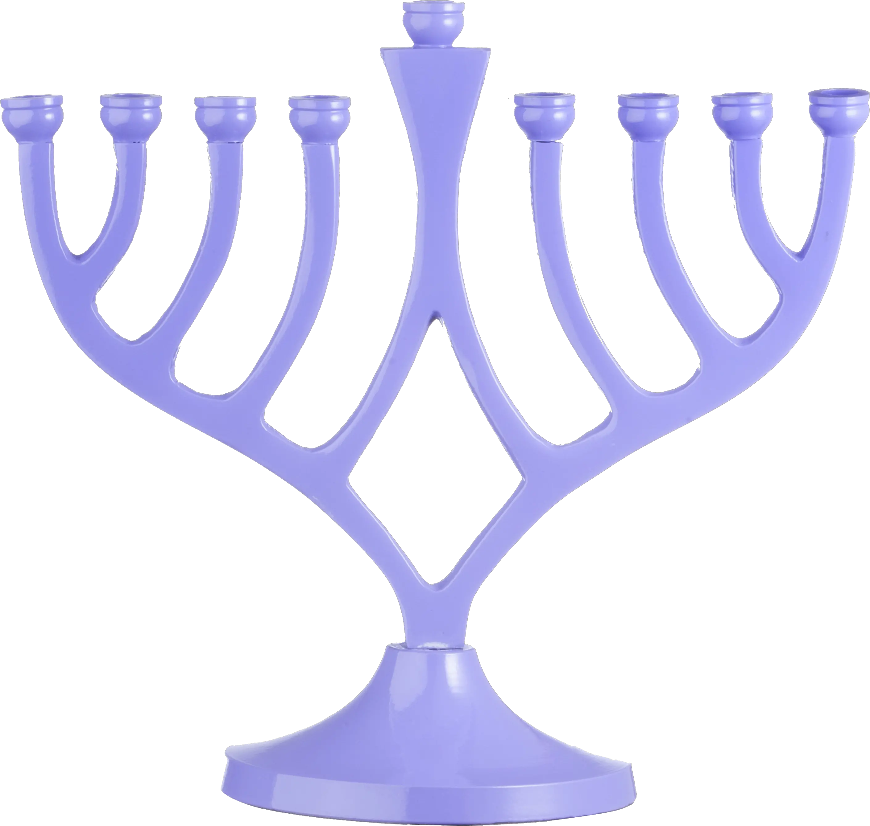 Menorah Purple Hanukkah Png Menorah Png