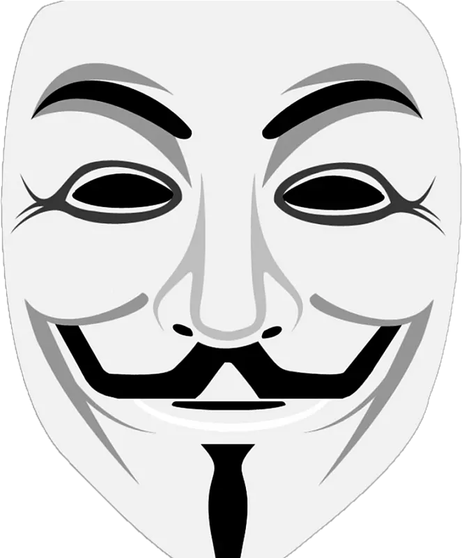 Hacker Mask Transparent Background Anonymous Mask Png Hacker Png