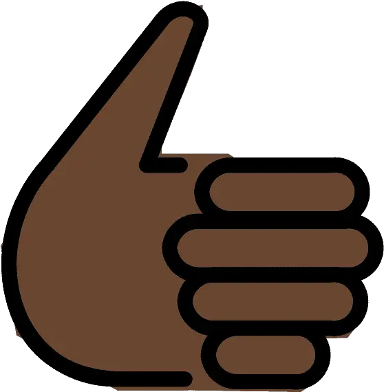 Thumbs Up Emoji Clipart Kciuk W Gore Bez Ta Ciemna Karnacja Png Emoji Thumbs Up Png