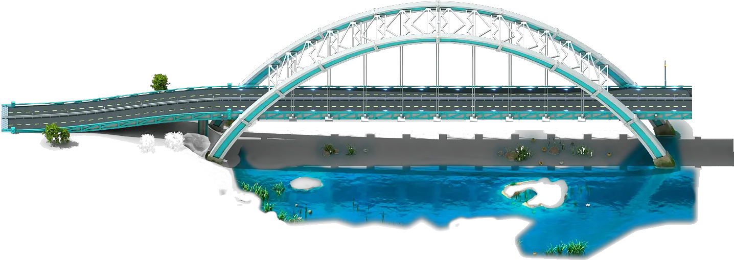 Download Bridge With Water Png Transparent Uokplrs Megapolis Bridge Png Bridge Png