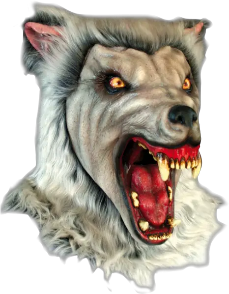 Werewolf Deluxe Horror Wolf Mask Halloween Werewolf Mask Png Werewolf Transparent