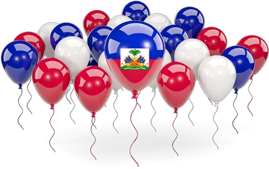 Download Balloons With Colors Of Flag Balloons Flag Of Canada Png Haitian Flag Png