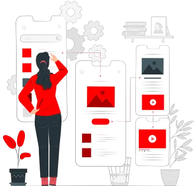 Flutter App Development Company In India New User Illustration Png Flutter Launcher Icon