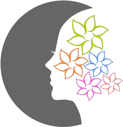 Female Face Flower Logo Object Women Face Logo Free Png Object Logo