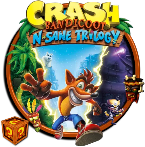 Crash Bandicoot N Archives Atlgncom Crash Bandicoot N Sane Trilogy Icon Png Crash Bandicoot Logo Png