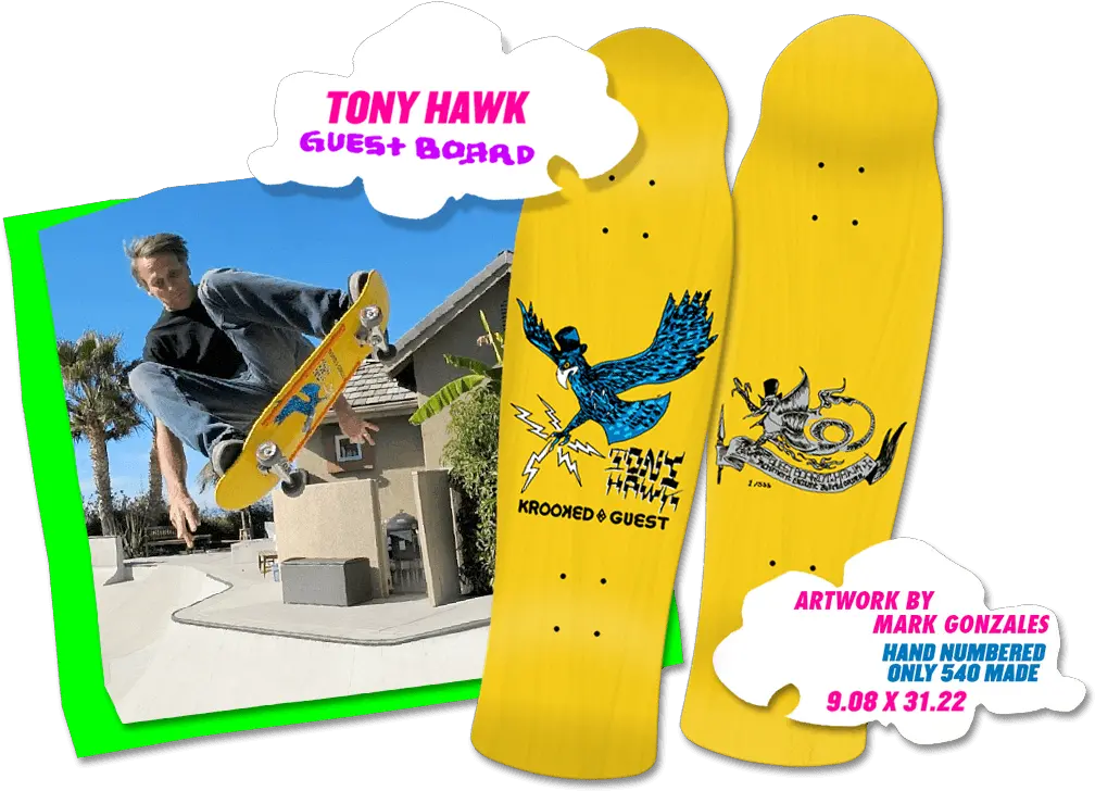 Krooked Guest Tony Hawk Krooked Board Png Tony Hawk Png