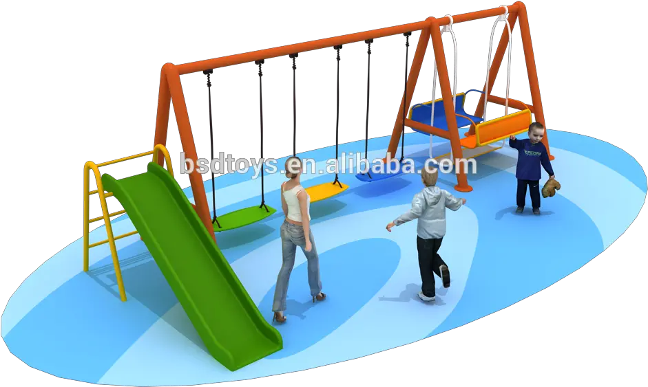 Adventure Swing Set Metal Playset With Swing Png Playground Png