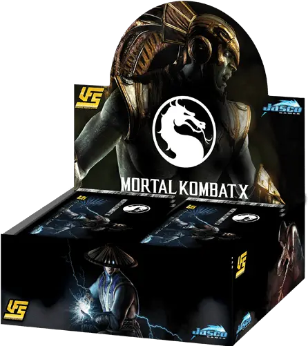 Mortal Kombat X Booster Box Saltire Mortal Kombat Board Game Png Mortal Kombat X Logo Png