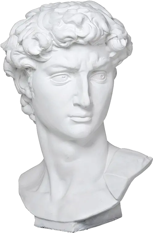 Statue Aesthetic Vaporwave Transparent Head Statue Png Sculpture Png