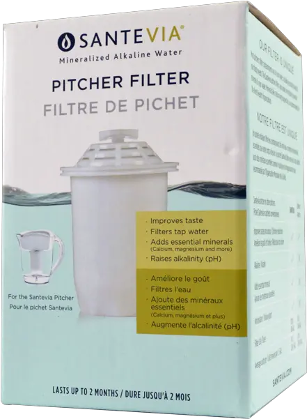 Download Santevia Alkaline Water Santevia Png Water Pitcher Png