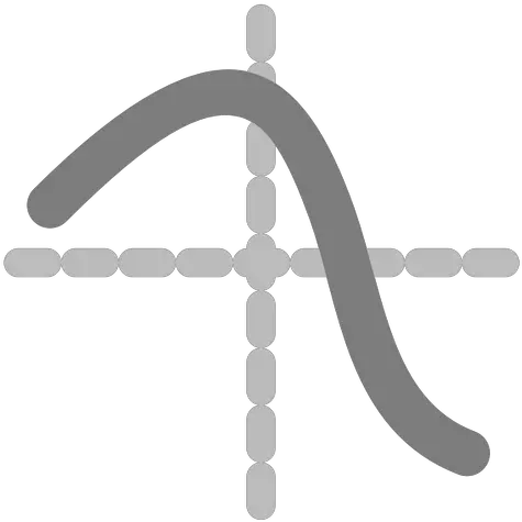 Line Chart Symbol Icon Public Domain Vectors Math Graph Icon Png Chart Icon