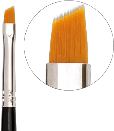 Nail Art Brush Onestroke Slanted One Stroke Nailart Penselen Png Art Brush Png