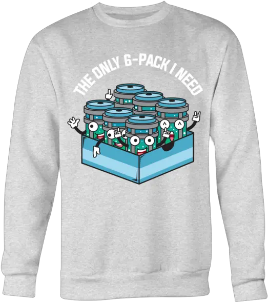 Crewneck Sweatshirt Chug Jug Six Sweatshirt Png Chug Jug Png