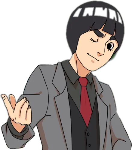 Download Rock Lee Png Image With No Background Pngkeycom Cartoon Rock Lee Png