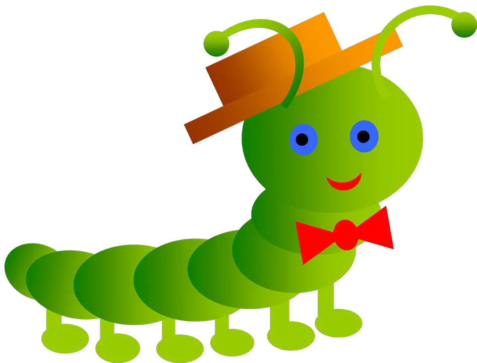 Insects Clipart Worm Transparent Free For Cute Clipart Inchworm Png Worm Png