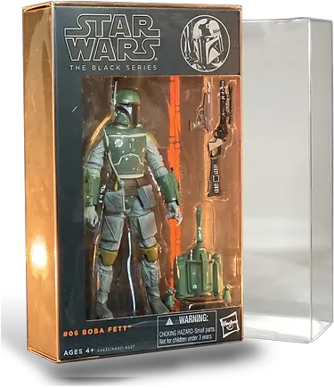 Star Wars Black Series Protective Case Figureshield Boba Fett Png Marvel Legends Icon Series