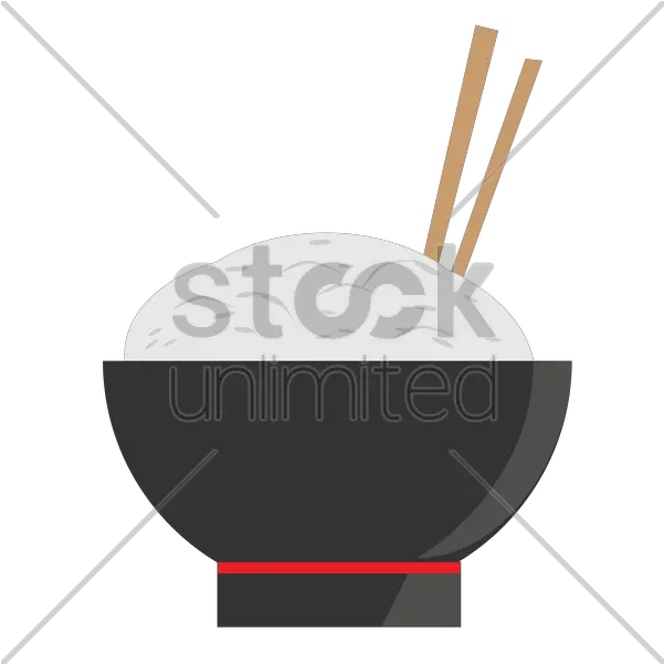 Rice Bowl Chopsticks Clipart Chopsticks In Bowl Of Rice Cartoon Png Chopsticks Png