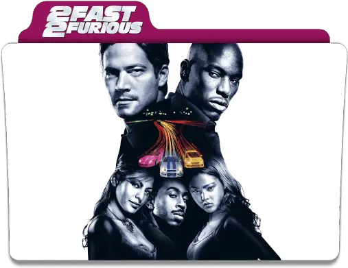 The Fast And Furious 2 Folder Icon Designbust Fast N Furious 2 Png Map Icon Ico