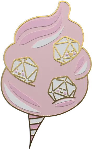 Fairy Dice Dungeons And Dragons Enamel Pin Macaroon Png Dnd Dice Png