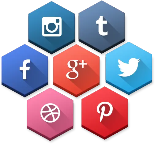 40 Free Hexagonal Social Media Icons Social Media Icon Png File Social Media Icons Png