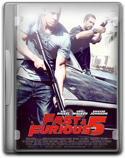 Furious 5 Fast V6 Icon Free Download Fast 5 Movie Poster Png Fast And Furious Png