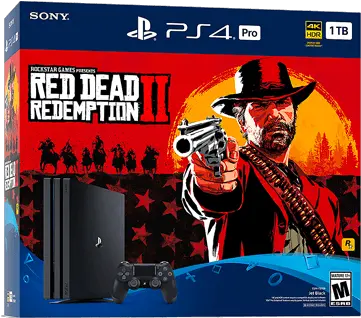 Red Dead Redemption 2 Ps4 Pro Red Dead Bundle Png Red Dead Redemption 2 Png