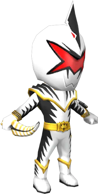 Mobile Power Rangers Dash White Ranger The Models Cartoon Png Power Ranger Png